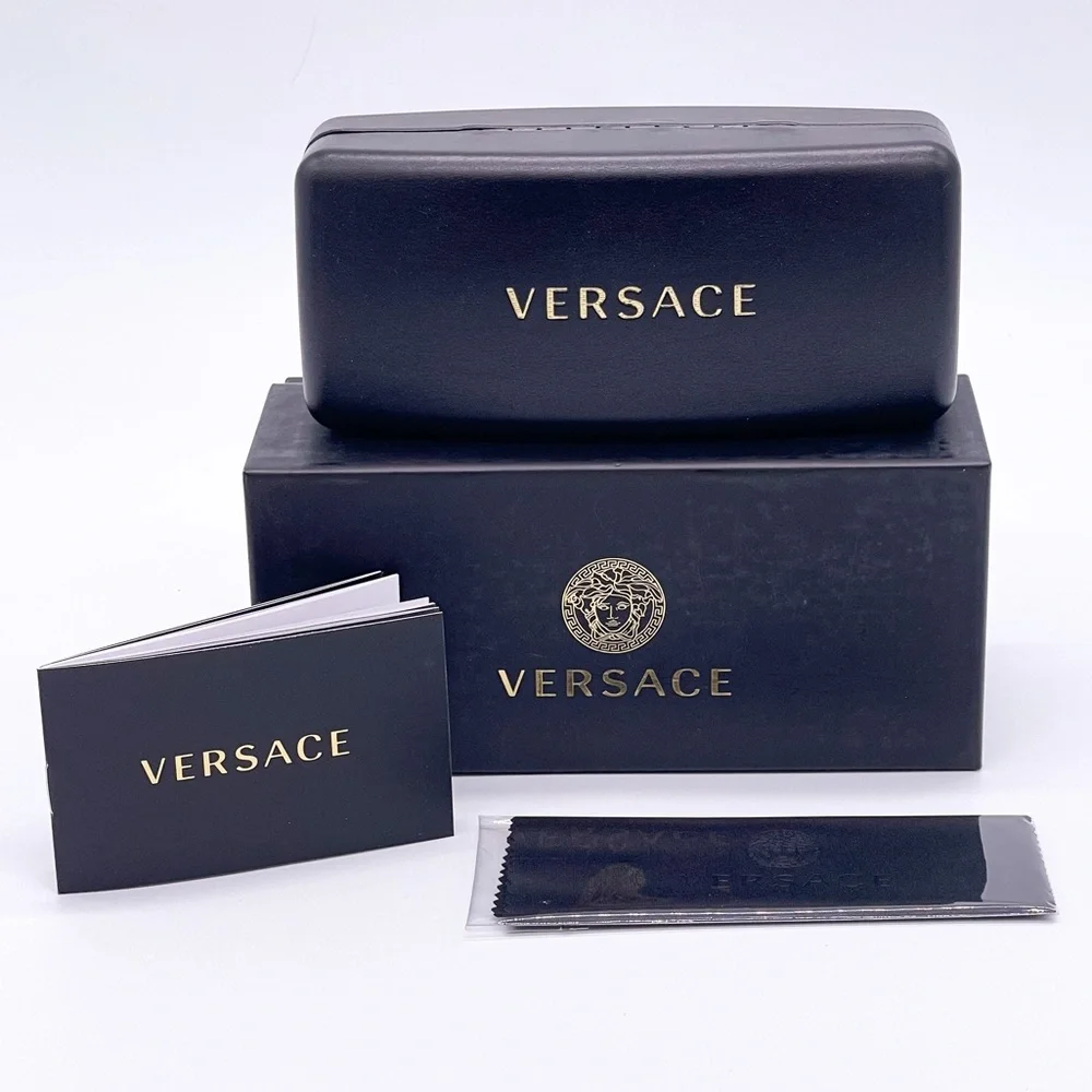 NEW VE2258 1002/7J UNISEX VERSACE SHIELD SUNGLASSES MOD 2258 10027J EYEWEAR